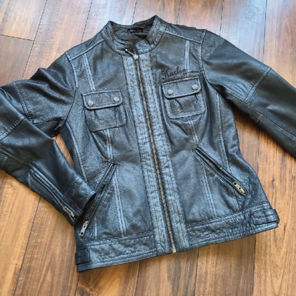 Women’s Harley Davidson leather jacket